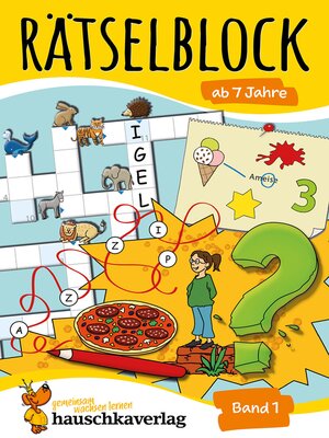 cover image of Rätselblock ab 7 Jahre, Band 1